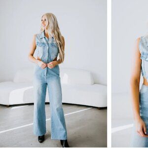 Denim jumpsuit